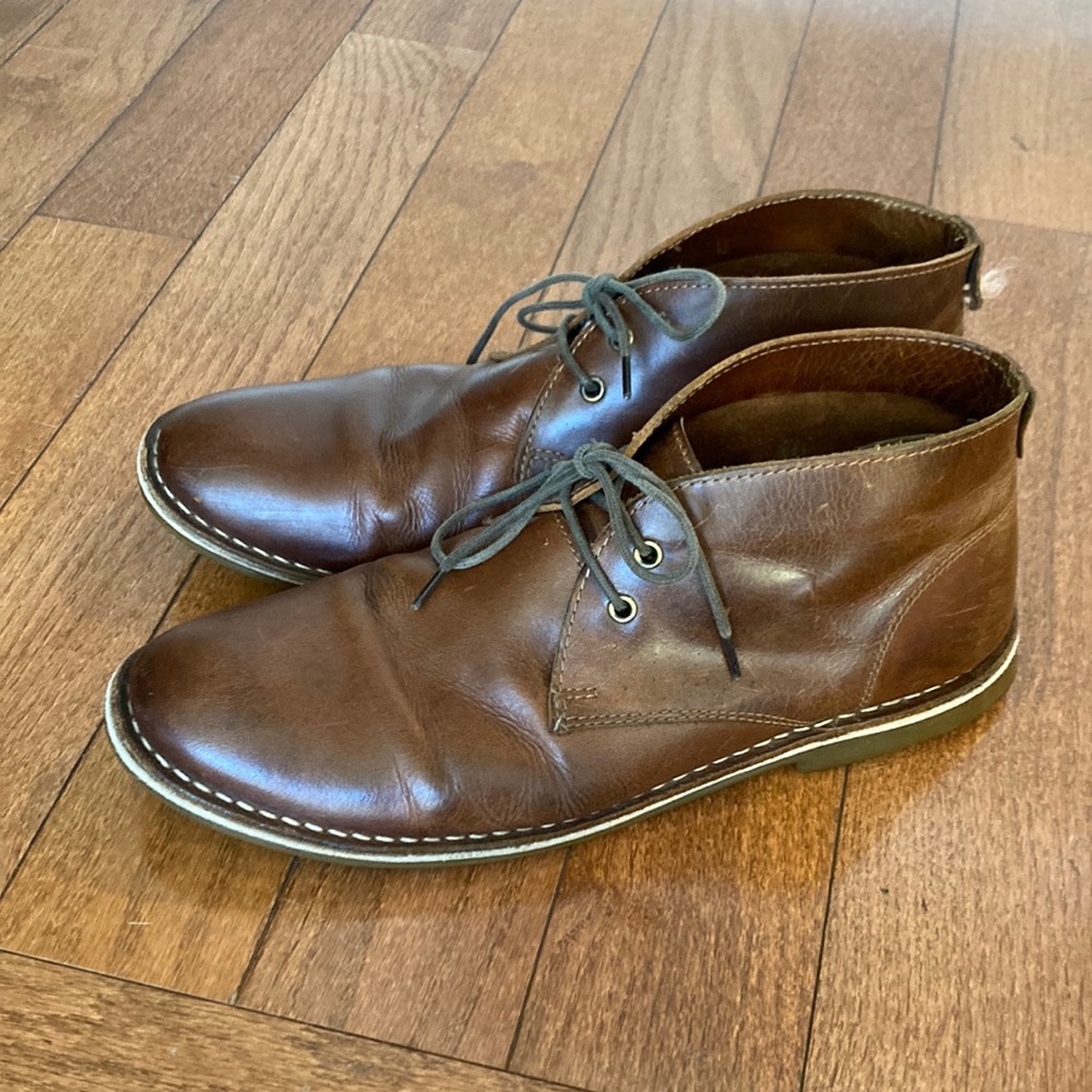 Franco Fortini ‘Dade’ Lace-up Chukka Leather Boot - 10